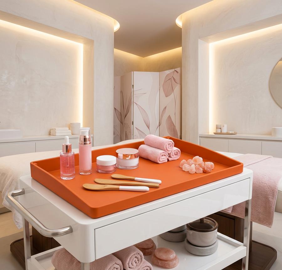 Silicone Griddle Cover on outdoor grill